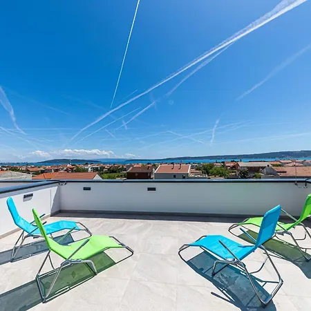 Elegant Kastel Novi With Sea View Balcony דירה Kaštela